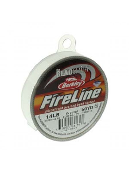 Fireline 0.009in 0.22mm 14LB Crystal 50Y