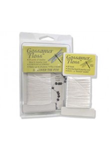 Gossamer Floss 5 yards  0.5mm dia. White