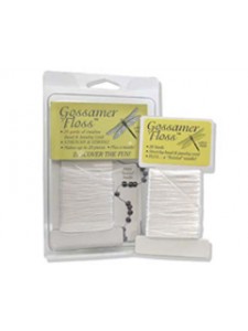 Gossamer Floss 5 yards  0.5mm dia. White