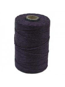 Irish Waxed Linen 3ply ~120yds Plum