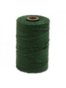 Irish Waxed Linen 4ply ~100yds Green