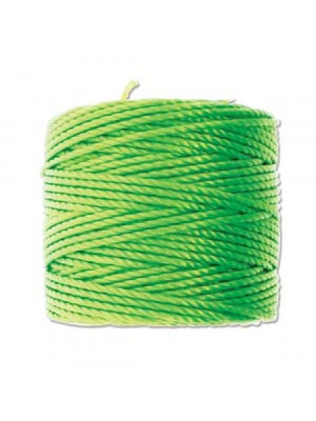 Tex 400 Macrame Cord 35yrds Neon Green