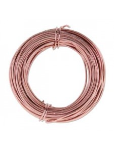 Aluminium Wire 18ga Rose Gold 39FT