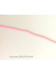 Rubber 2.0mm Bubble Gum - per mtr