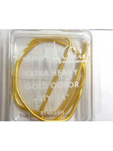 French Wire Gold extra heavy  14 in