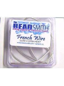 French Wire Silver 1.8mm   14 in