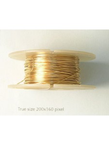 Wire Gold filled #2 Hard 24gauge 0.5oz