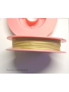 Bead Thread Extra Thick 0.6mm Beige 30M