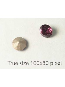 Swar Round Stone SS34 ~7.15mm Amethyst