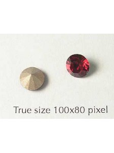 Swar Round Stone ~7.15mm Ruby