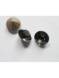 Swar Round Stone ~8.2mm Black Diamond F