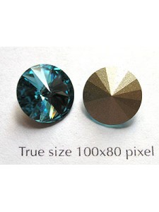 Swar Rivoli 12mm Light Turquoise