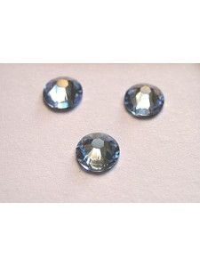 Swar Round Flat Stone 6.5mm Lt Sapphire