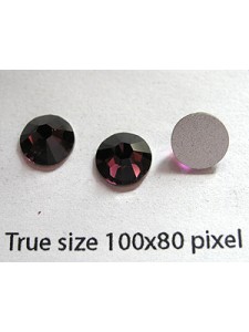 Swar Round Stone ~7.2mm Amethyst