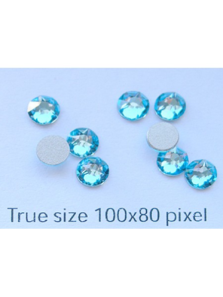 Swar Flat Stone SS20 (5mm) Aqua F