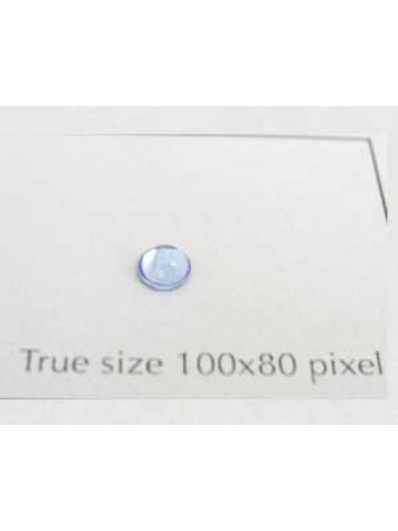 Swar Round Stone Smooth 4mm Lt. Sapphire