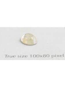 Swar Oval Stone Smooth 8x6mm C/F