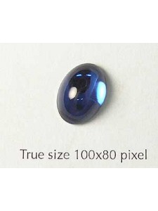 Swar Oval Stone Dark Sapphire