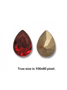 Swar Pear Stone 14x10mm Siam