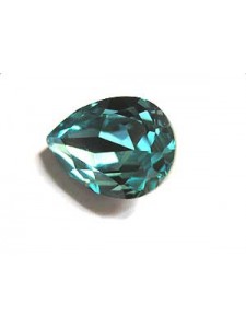 Swar Drop Stone 18x13mm Light Turquoise