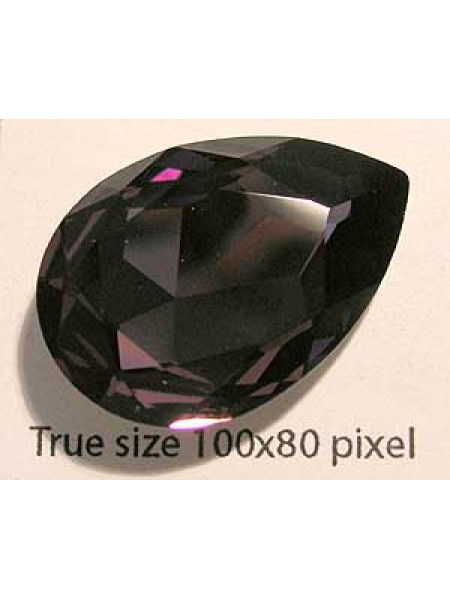 Swar Teardrop 30x20mm Amethyst