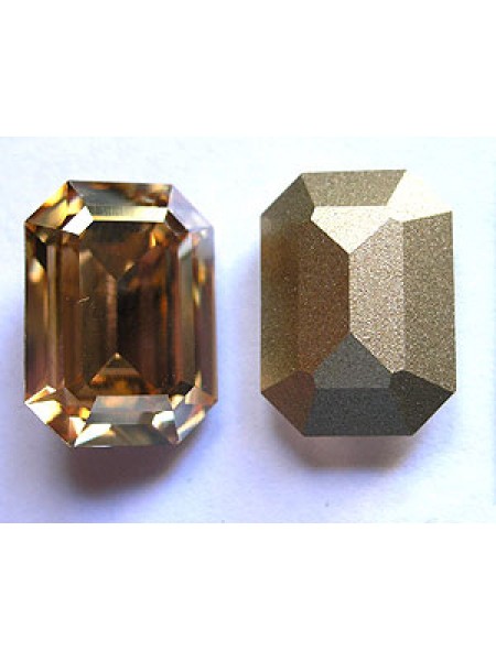 Swar Rect. Stone 18x13mm Golden Shadow