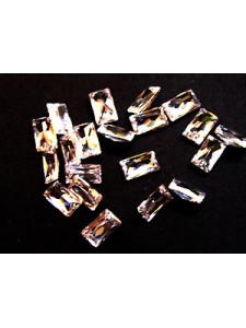 CZ AAA Bugutte 6x3mm White -per 20pcs