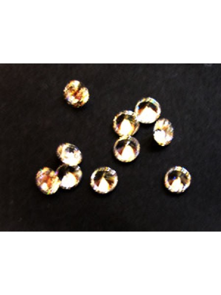 Cubic Zirconia White 4.00mm Round -10pcs