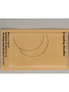 Pack of 2 Curved Beading Needle Size 10