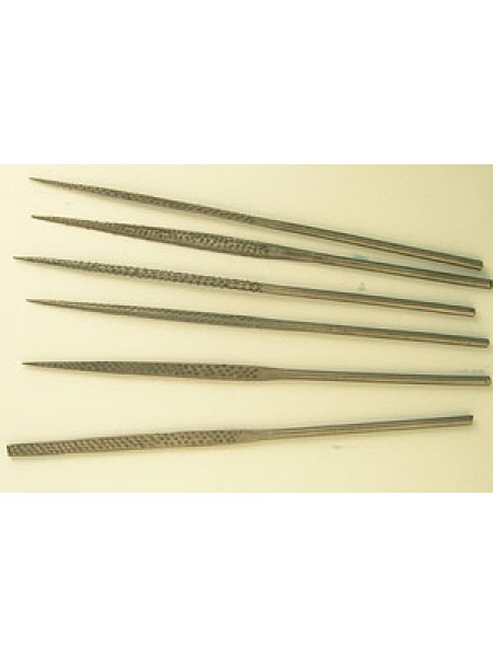 File for Wax work only. Set of 6  140mm