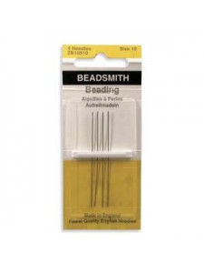 Needles Beading #10 4-pk (ZB10510)