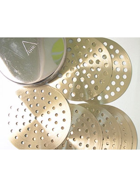 Pearl Sieves 6.6cm  43 plates  Steel