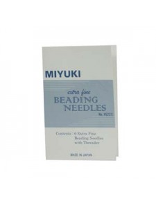 Miyuki X Fine Beadi Needle 6pcs+Threader