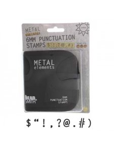 Punctuation Stamps 6mm 9 stamps
