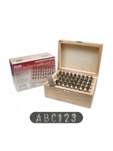 Letter & Number Punch Set 3mm in Box