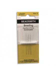 Beading Needles #15 4/pkt English